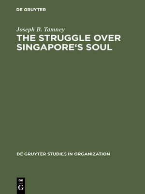 cover image of The Struggle over Singapore's Soul